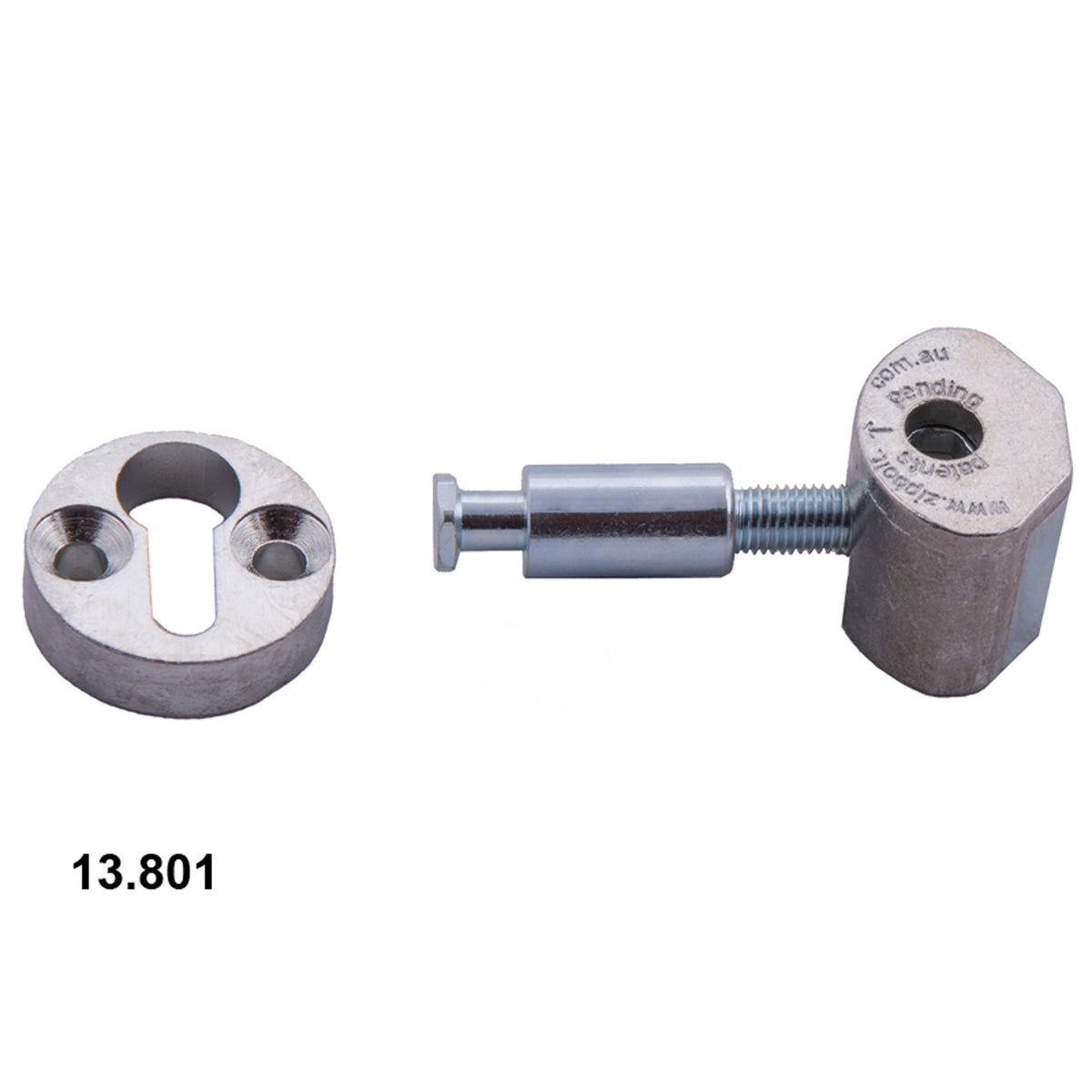 Zipbolt Slipfix Railbolt 13.810 (2 Pack w/ Plugs & Driver)