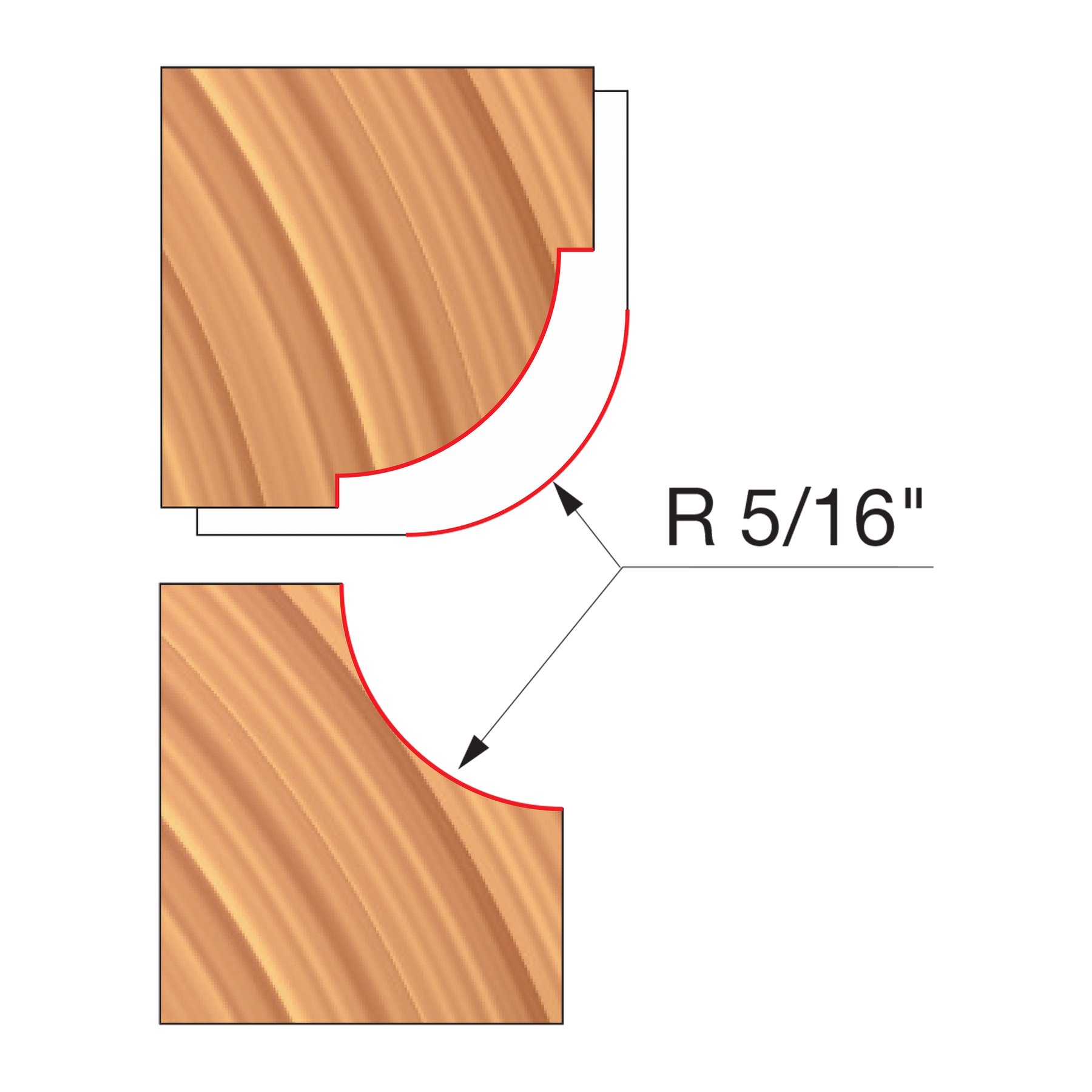 Freud Combination Convex & Concave Cutters Cutterheads