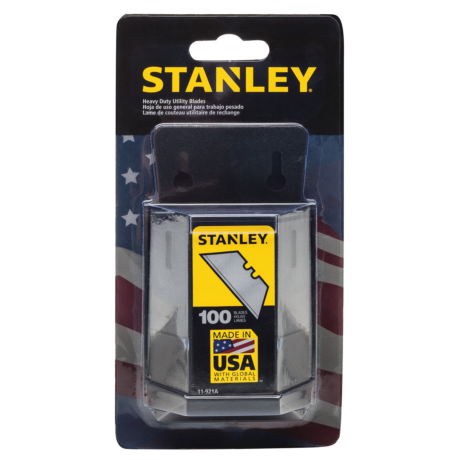 STANLEY Heavy Duty All Purpose Utility Blades (100 Pieces)