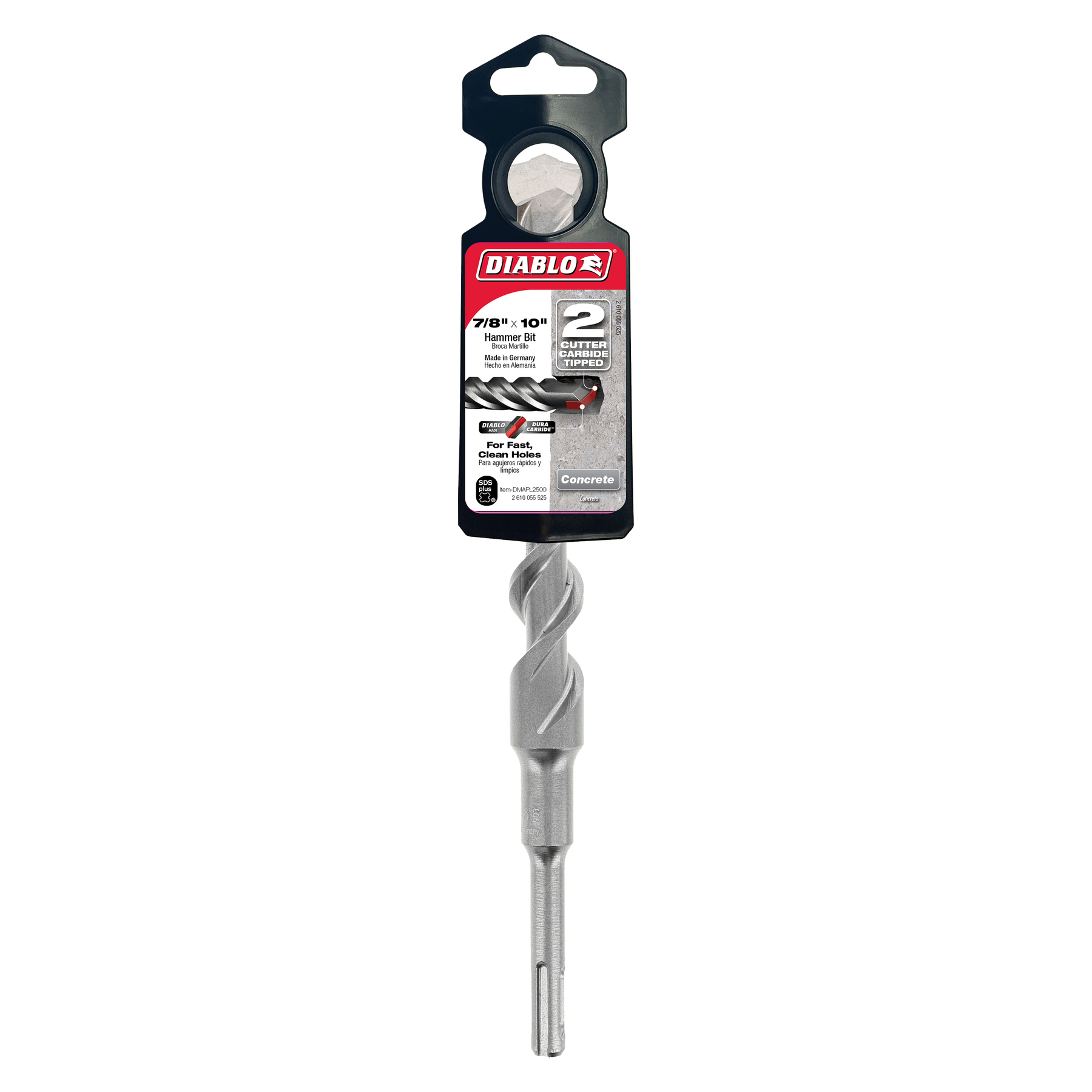 Diablo SDS-Plus 2-Cutter Hammer Bit