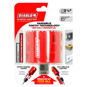 Diablo Bi-Metal Hole Saw