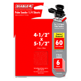 Diablo 4-1/2 in. x 5-1/2 in. Palm Sander 1/4 Sheet