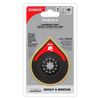 Diablo  Carbide Grit Oscillating Blade for Grout