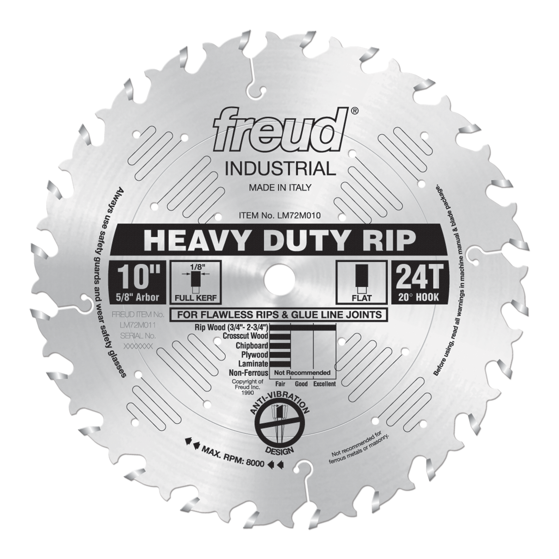 Freud Heavy-Duty Ripping Saw Blades