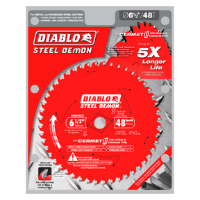 Diablo Steel Demon Carbide-Tipped Saw Blade for Medium Metal