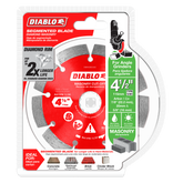 Diablo Diamond Segmented Cut-Off Discs for Masonry