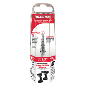 Diablo Impact Step Drill Bit