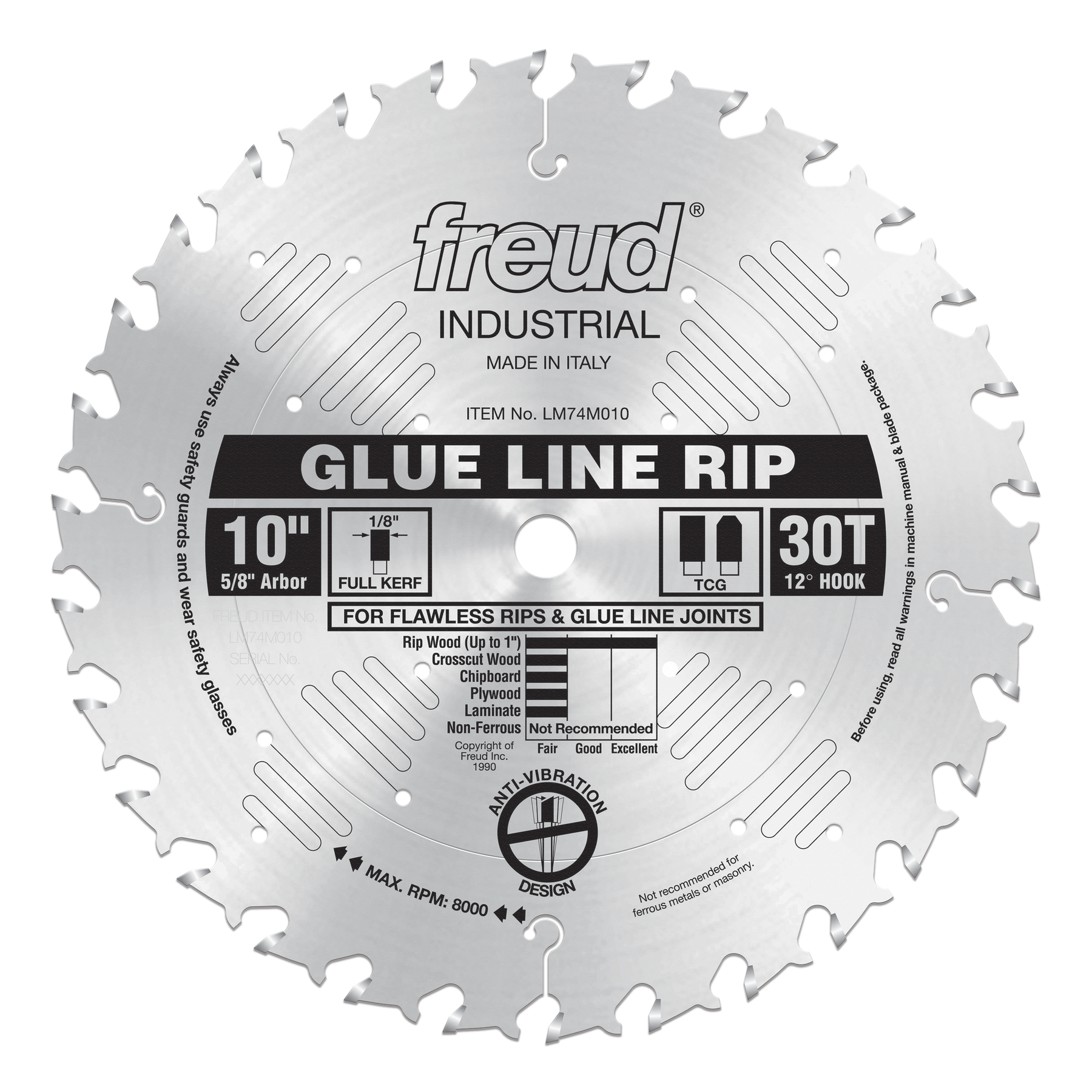 Freud Glue Line Ripping Saw Blades