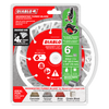 Diablo Diamond Segmented Turbo Cut-Off Discs for Masonry