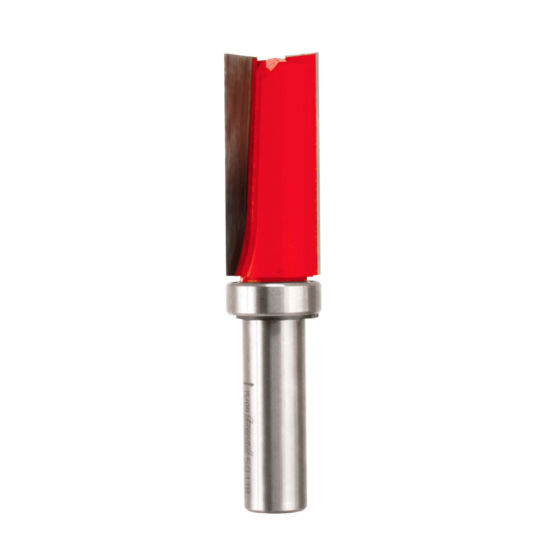 thumbnail image 2 of Pattern/Flush Trim Router Bit, 2-1/2" Cutter, Top & Bottom Bearing- Yonico 14135 2 of 14