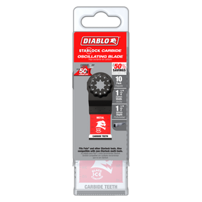 Diablo Starlock Carbide Oscillating Blades for Metal