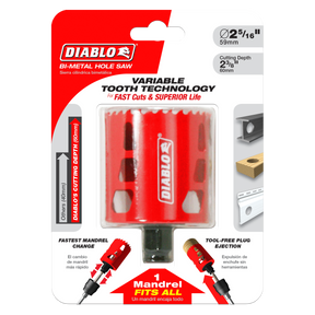 Diablo Bi-Metal Hole Saw