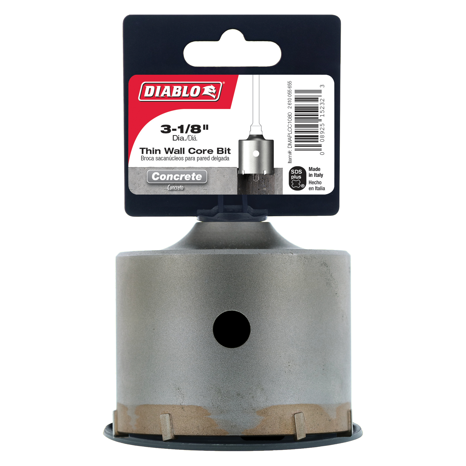 Diablo SDS-Plus Thin Wall Carbide Tipped Core Bit