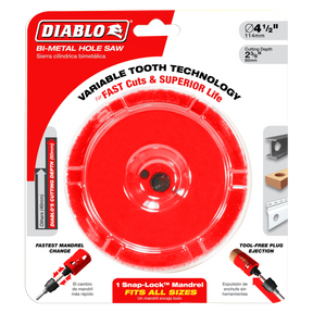 Diablo Bi-Metal Hole Saw