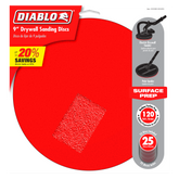 Diablo 9 in. Drywall ROS Hook & Lock™ Discs