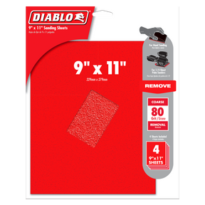 Diablo 9 in. x 11 in. Sanding Sheet
