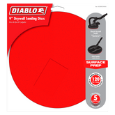 Diablo 9 in. Drywall ROS Hook & Lock™ Discs