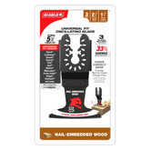 Diablo Starlock Bi-Metal Oscillating Blades for Nail-Embedded Wood