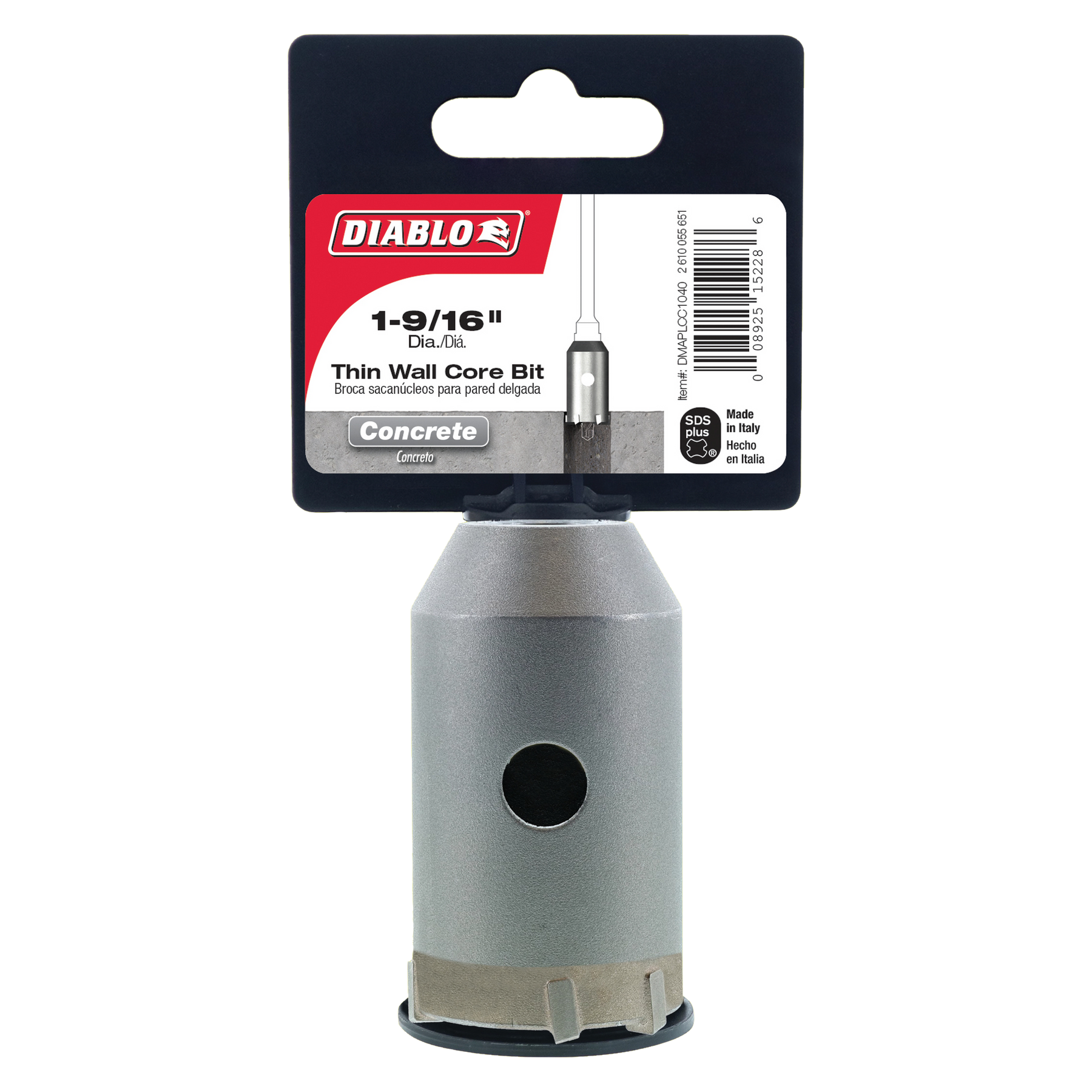 Diablo SDS-Plus Thin Wall Carbide Tipped Core Bit