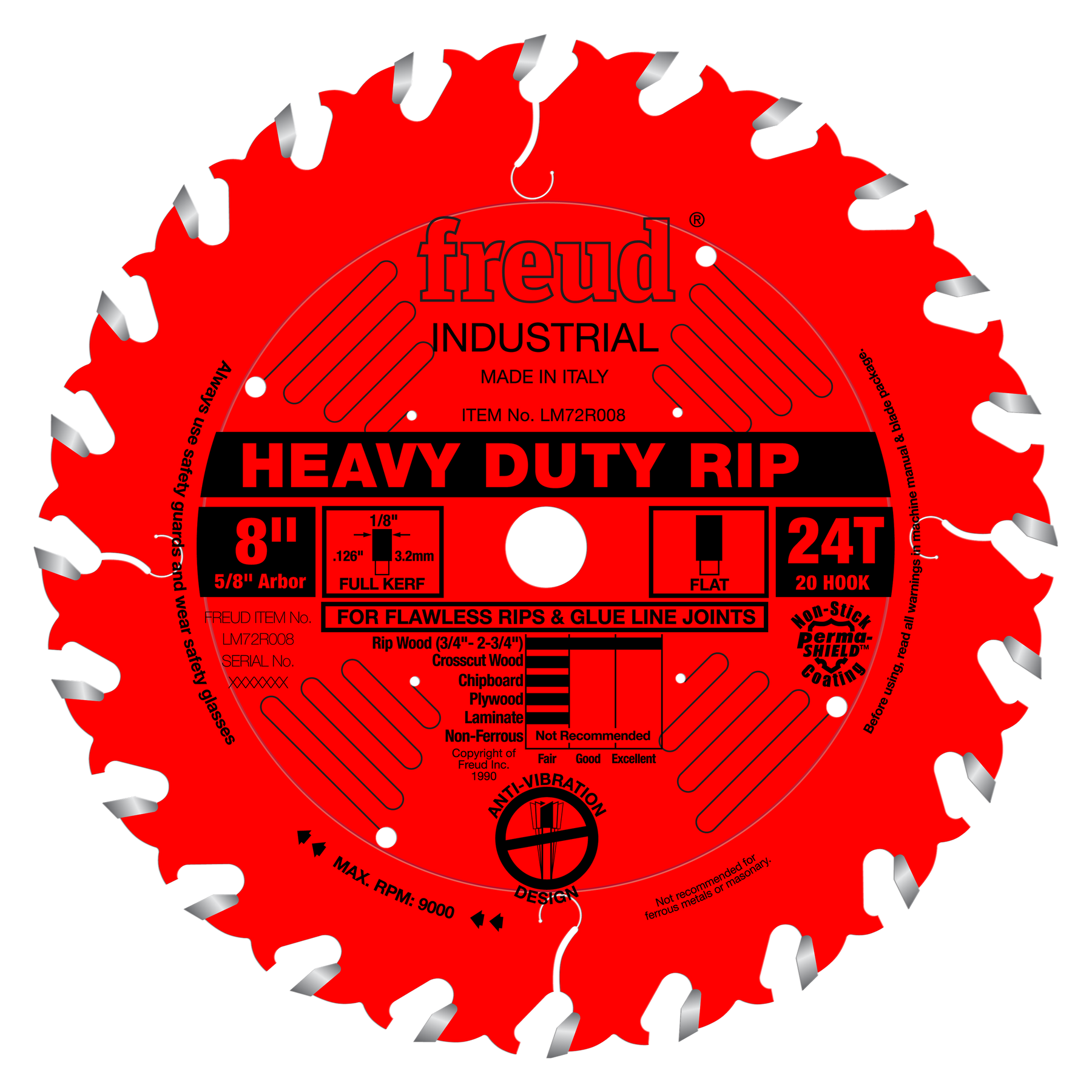 Freud Heavy-Duty Ripping Saw Blades