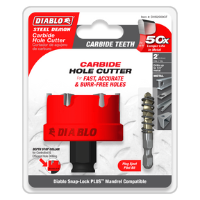 Diablo Steel Demon™ Carbide Teeth Hole Cutter