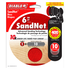 Diablo 6 in. SandNET™ Discs with Connection Pad