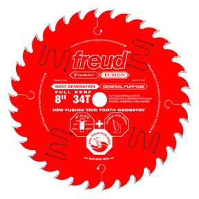 Freud Premier Fusion General Purpose Saw Blades