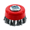 Diablo X-LOCK Carbon Steel Knot Cup Brush