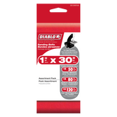 Diablo 1 in. x 30 in. Sanding Belt Assorted