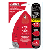 Diablo 4-3/16 in. x 6-3/4 in. MegaMouse Hook & Lock™ Detail Sanding Sheets